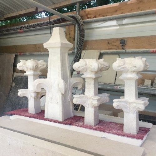 consolidation sculpture pignons